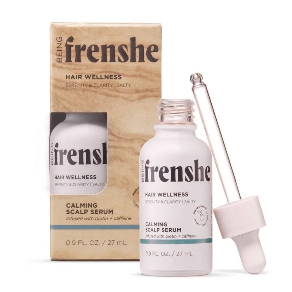 Being Frenshe Hair Wellness Calming Scalp Serum, Salty, 0.9 fl oz/27 mL